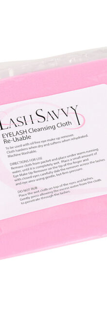 Lash Savvy Cleansing Cloth Lash Savvy Cleansing Cloth